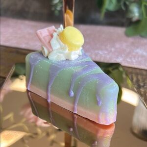 Pastel Cake Slice Soap